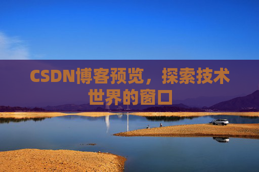 CSDN博客预览，探索技术世界的窗口